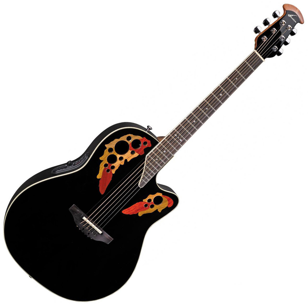 Elektro-akoestische gitaar Ovation 2778AX-5 Zwart