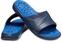 Unisex Schuhe Crocs Reviva Slide Navy/Blue Jean 43-44