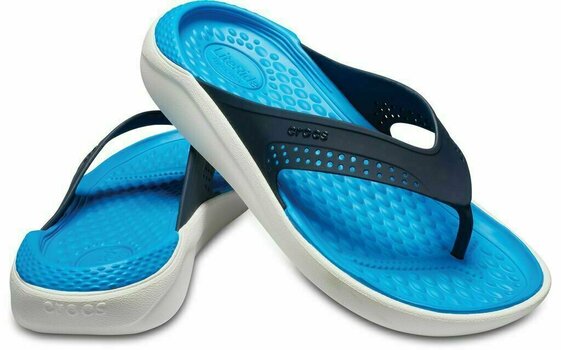 Унисекс обувки Crocs LiteRide Flip Navy/White 43-44 - 1