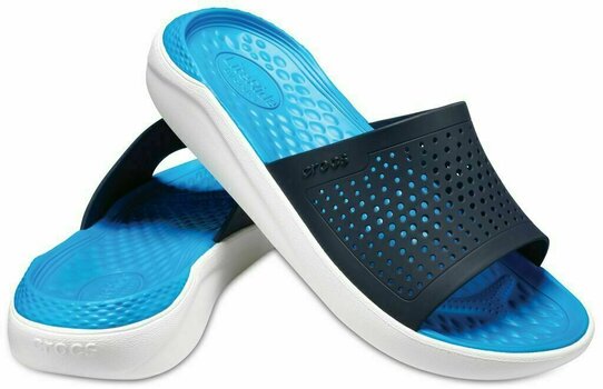 Унисекс обувки Crocs LiteRide Slide Navy/White 36-37 - 1