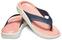 Unisex Schuhe Crocs LiteRide Flip Navy/Melon 42-43