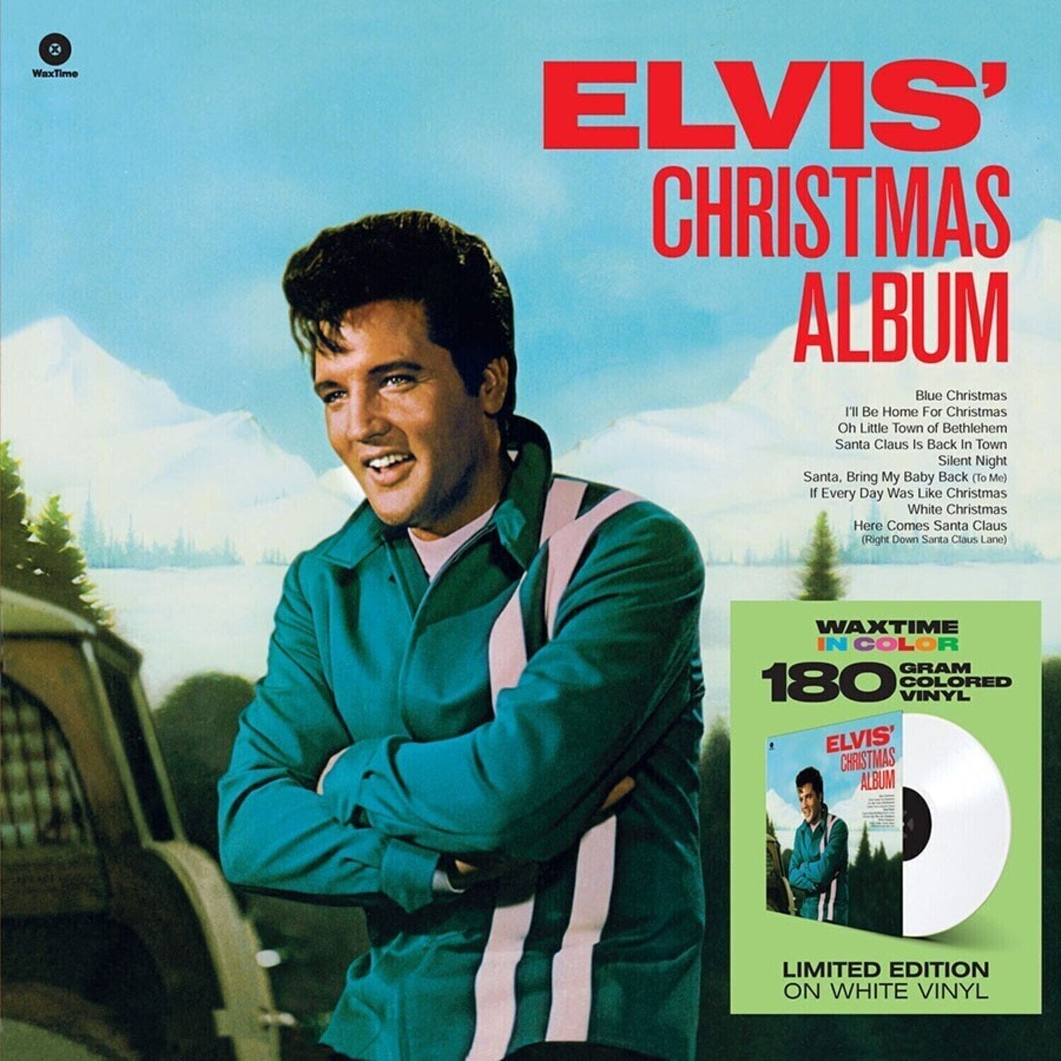 LP deska Elvis Presley - Elvis' Christmas Album (Limited Edition) (White Coloured) (180 g) (LP)
