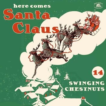 LP deska Various Artists - Here Comes Santa Claus (Red with Free X-mas Card Coloured) (140 g) (LP) - 1