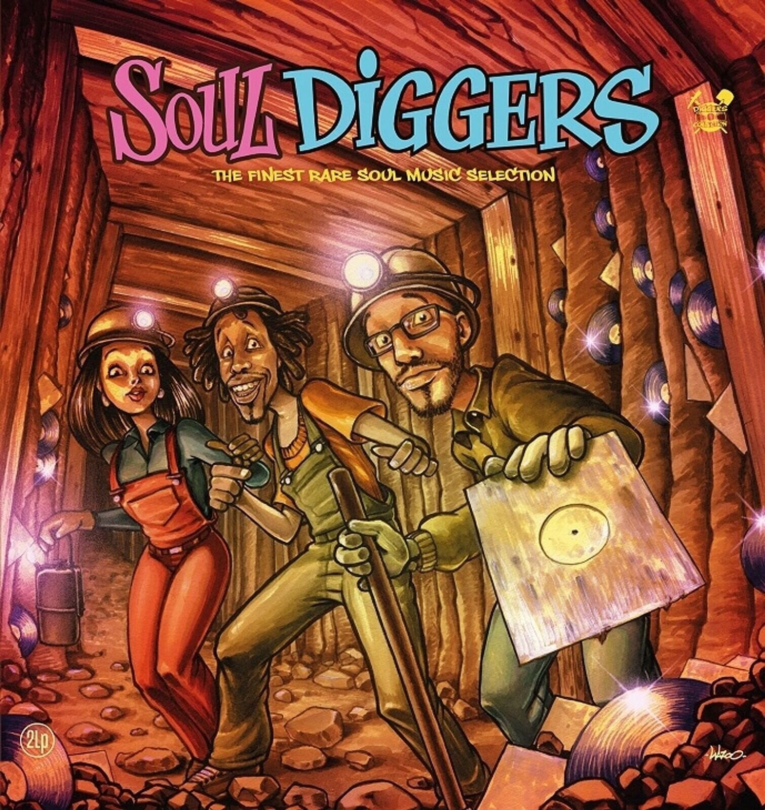 Vinyl Record Various Artists - Soul Diggers (Remastered) (2 LP)