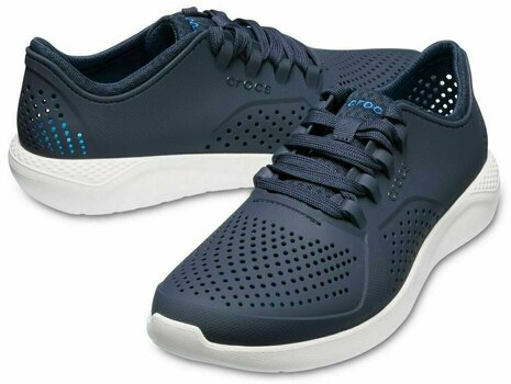 Мъжки обувки Crocs Men's LiteRide Pacer Navy/White 45-46 - 1