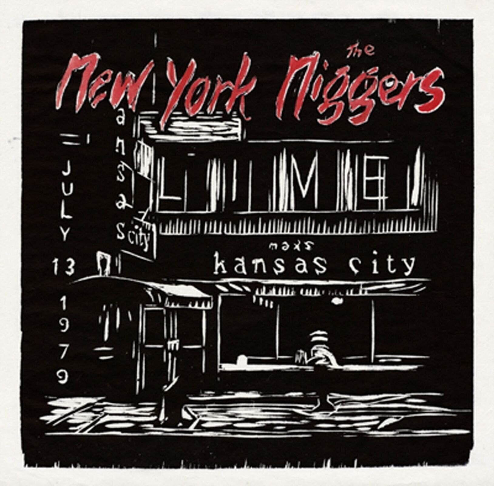 Vinyl Record New York Niggers - Live At Max's July 31 1979 (LP)