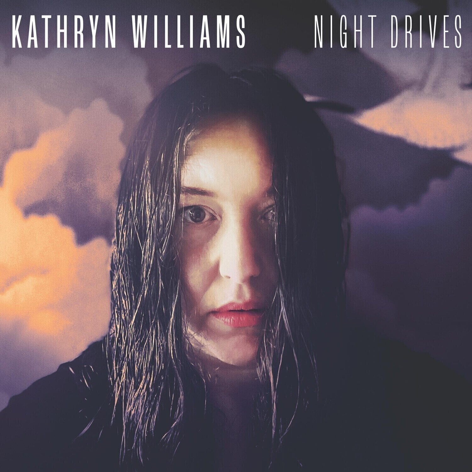 Vinyl Record Kathryn Williams - Night Drives (Blue Coloured) (LP)