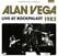 Vinyl Record Alan Vega - Live at Rockpalast 1982 (LP + DVD)