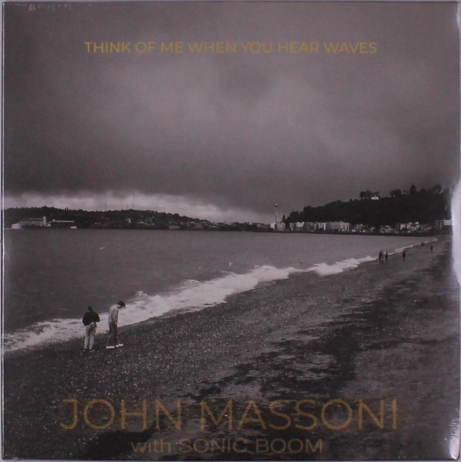 Disco de vinil John Massoni & Sonic Boom - Think Of Me When You Hear Waves (Limited Edition) (LP)