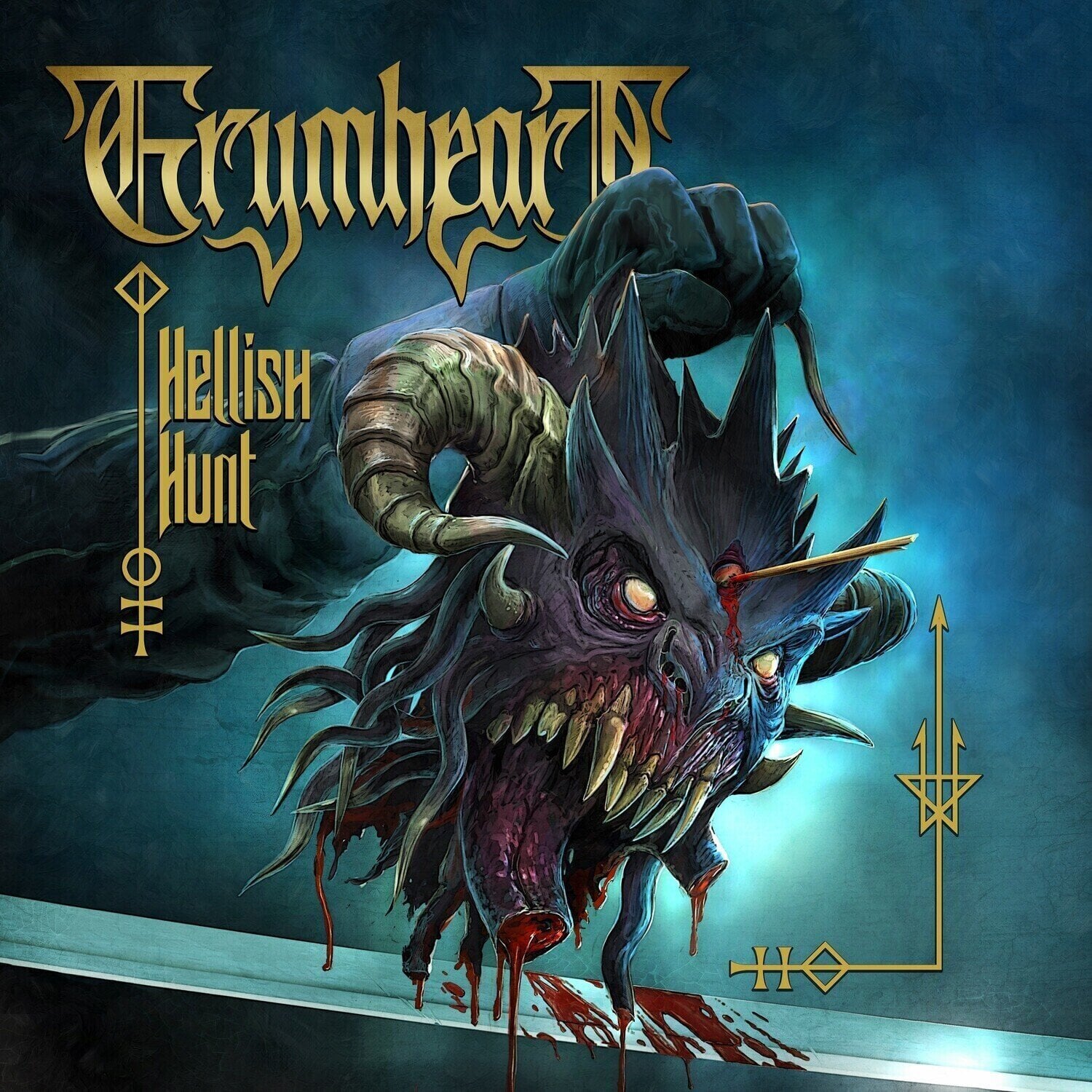 Disco de vinil Grymheart - Hellish Hunt (Limited Edition) (LP)