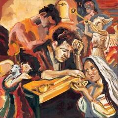 Vinyl Record Yellow House - Psalms of yellow house (Limited Edition) (Gold Marbled Coloured) (LP)