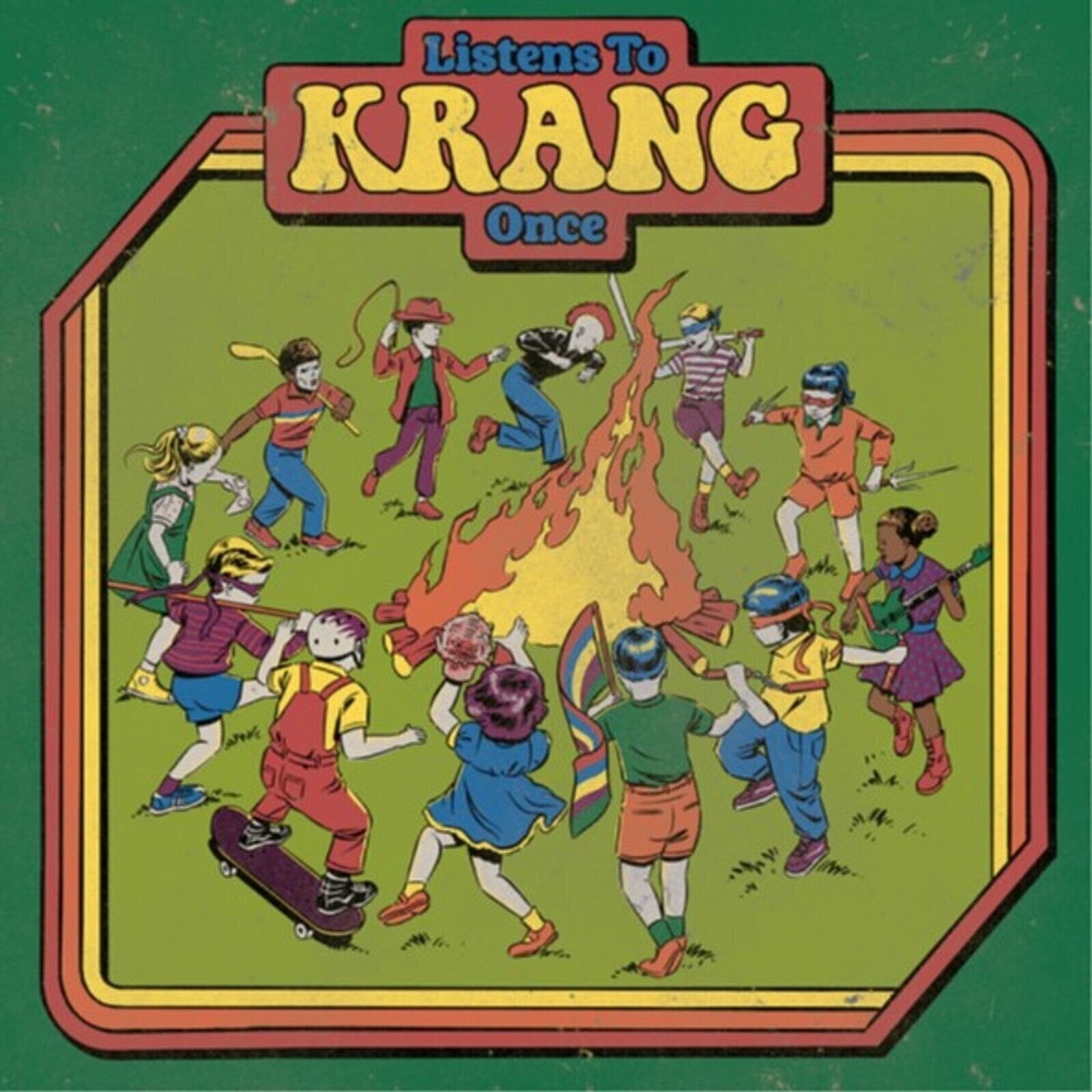 Vinyl Record Krang - Listens To Krang Once (LP)
