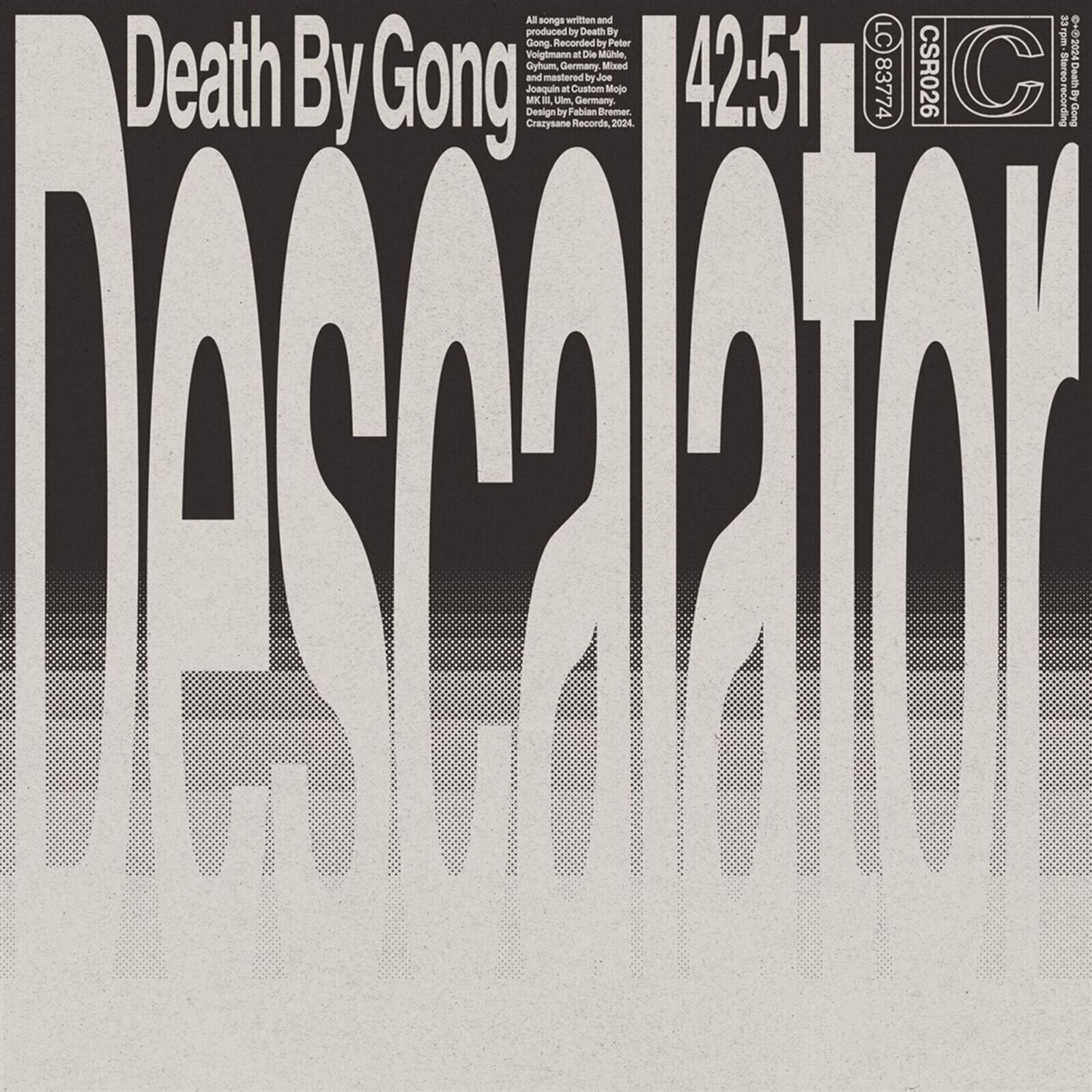 Disco de vinil Death By Gong - Descalator (Limited Edition) (LP)