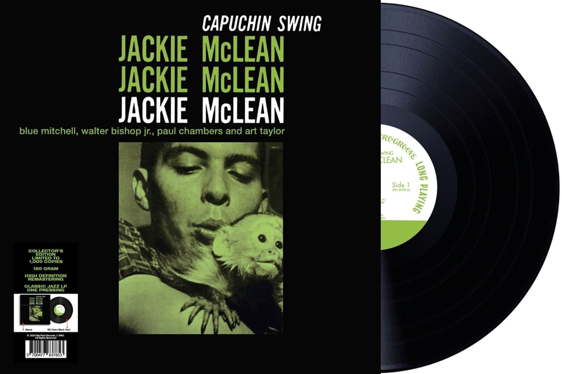 Vinyl Record Jackie McLean - Capuchin Swing (Reissue) (LP)