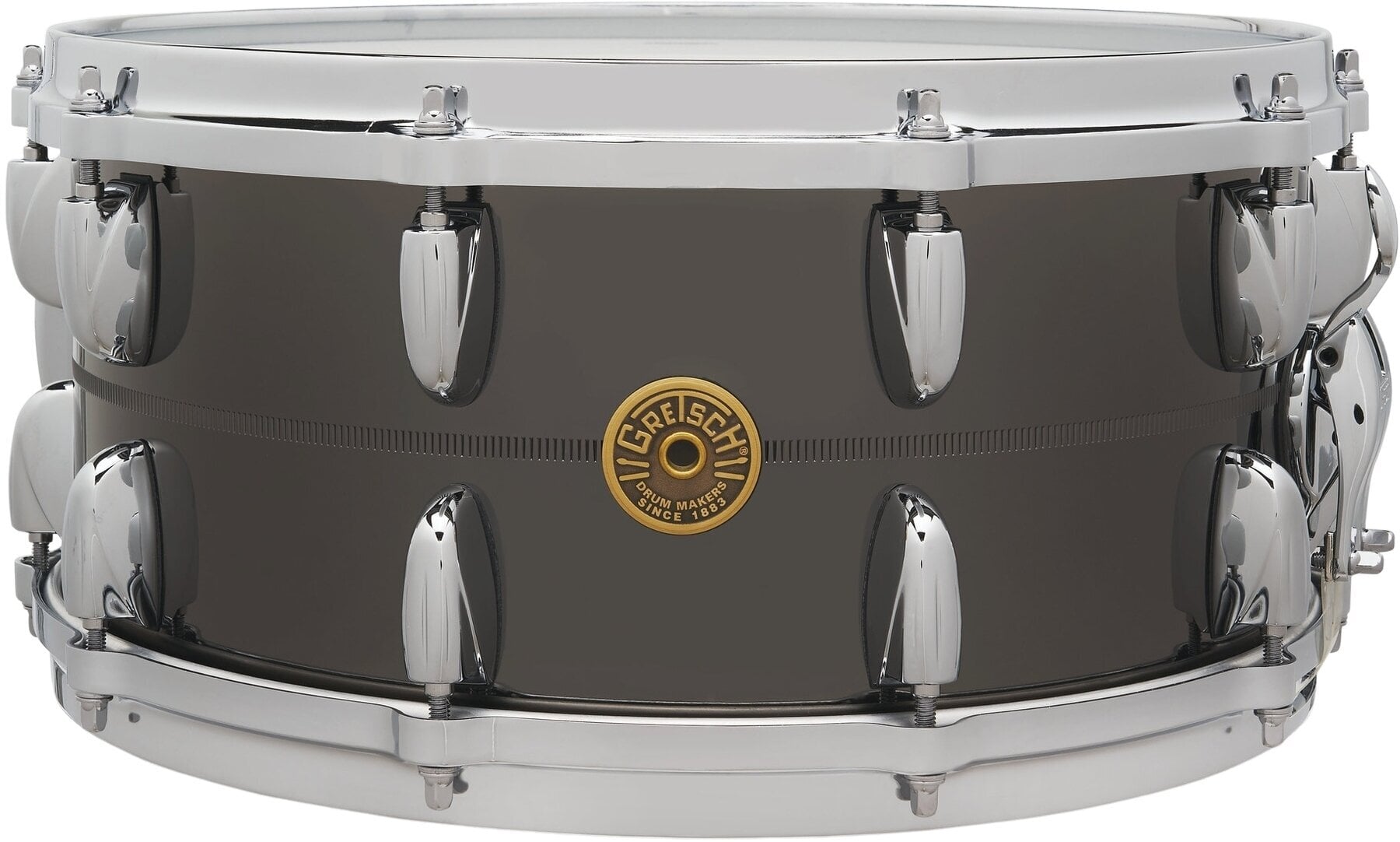 Virveltrumma Gretsch Drums G4169BBRBN 14" Black Nickel Virveltrumma