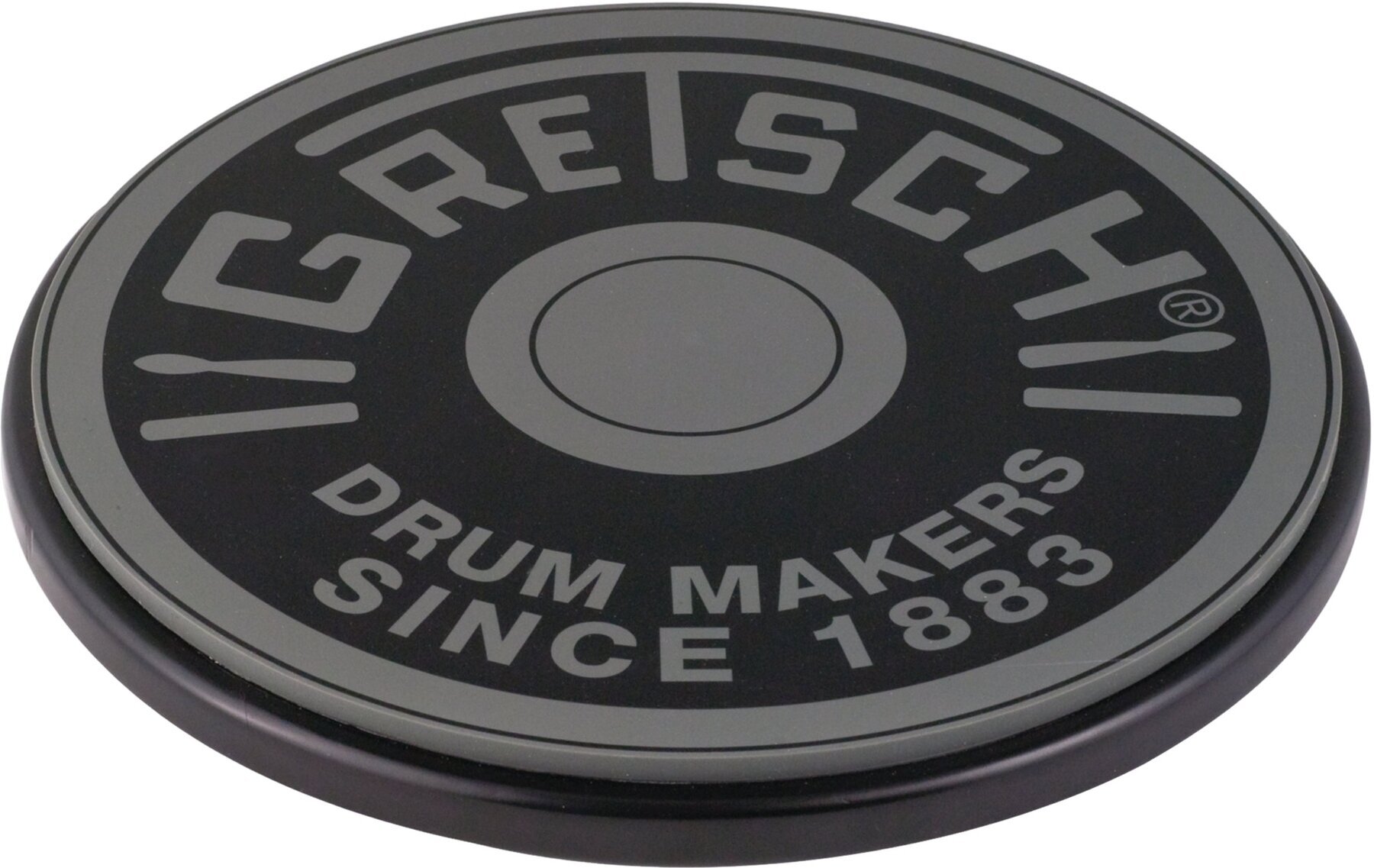 Pad électronique d'entraînement Gretsch Drums GR871010 Tapis d'entraînement Black 6"