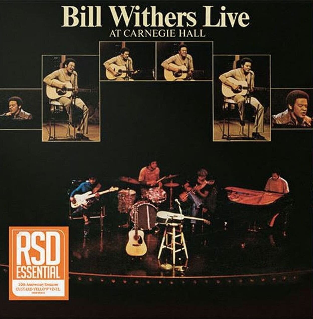 Disco de vinil Bill Withers - Bill Withers Live At Carnegie Hall (Record Store Day) (Yellow Custard Coloured) (2 LP)