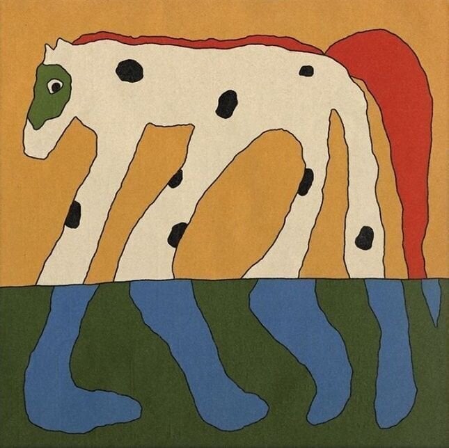 Vinyl Record Being Dead - When Horses Would Run (Creamsicle Orange Coloured) (LP)