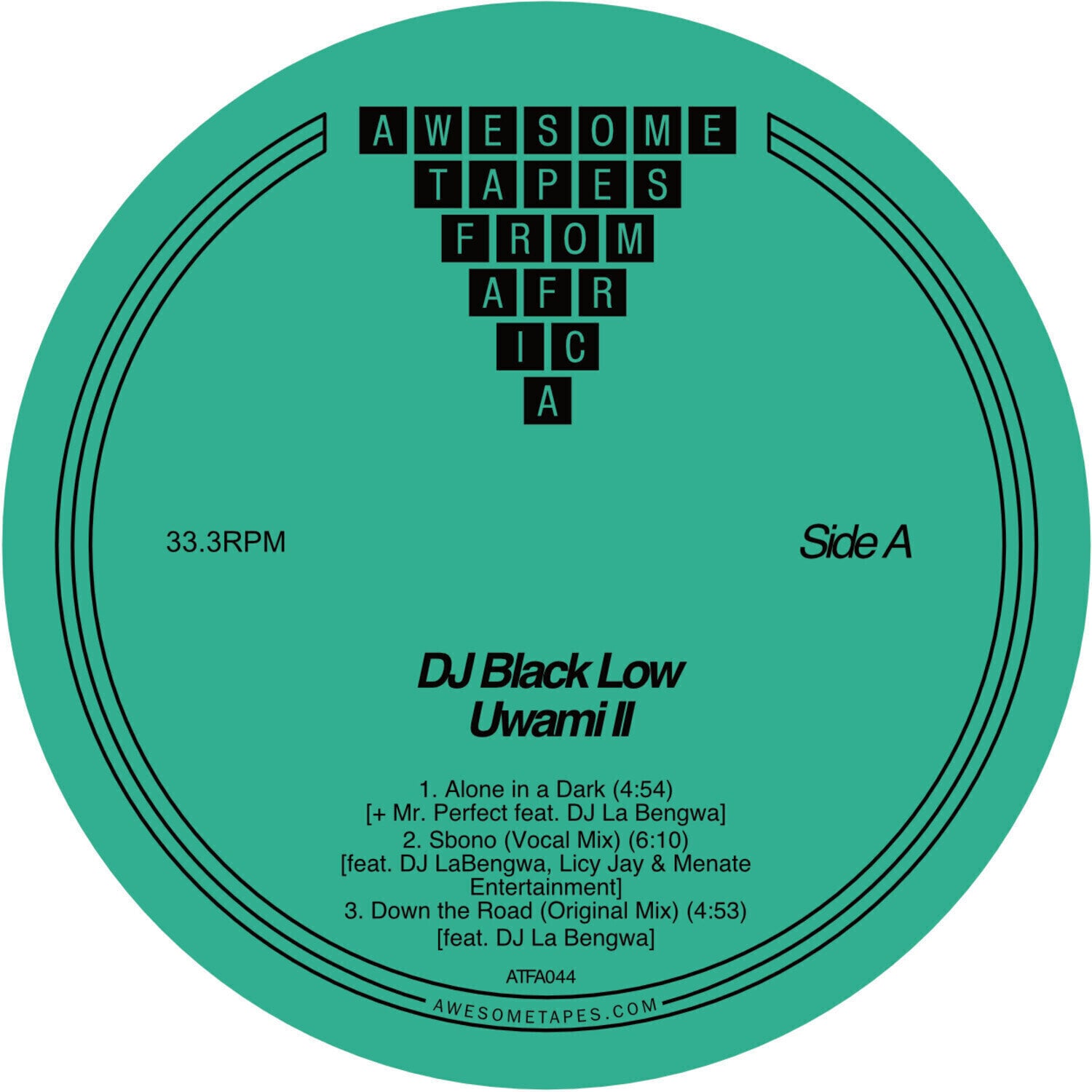 Vinyl Record DJ Black Low - Uwami II (LP)