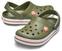 Kids Sailing Shoes Crocs Kids Crocband Clog Army Green/Burnt Sienna 34-35
