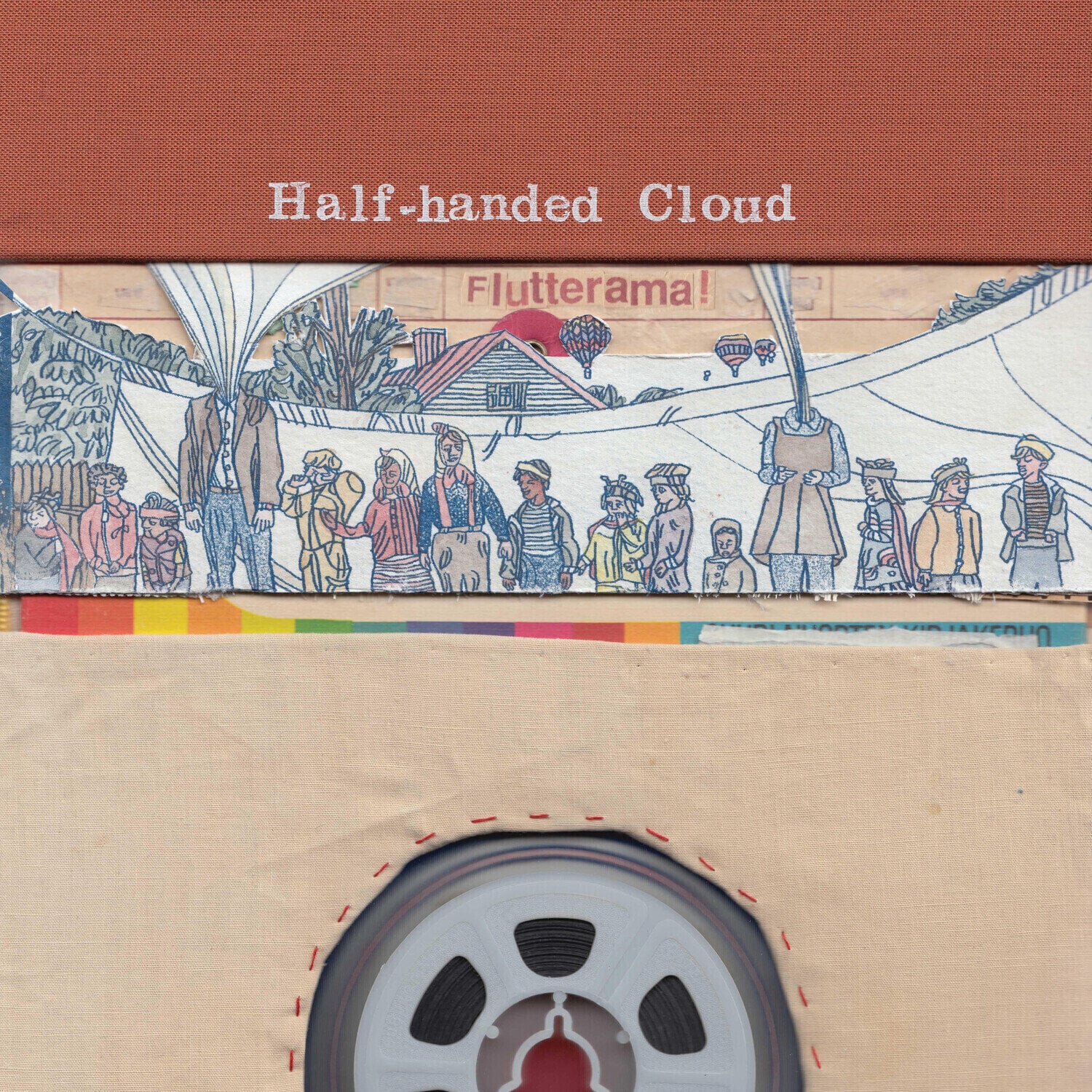 LP ploča Half-Handed Cloud - Flutterama (Limited Edition) (Oxidized Tape Brown Opaque Coloured) (LP)