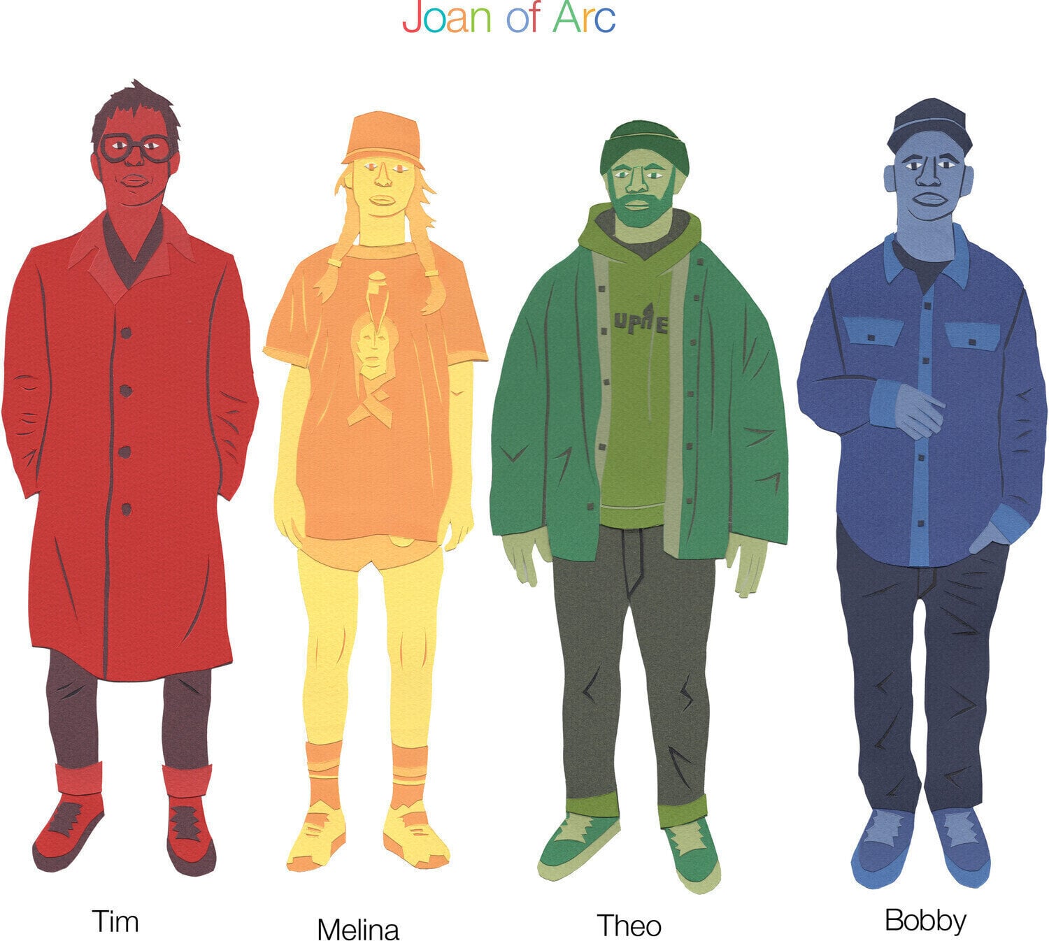 LP deska Joan Of Arc - Tim Melina Theo Bobby (Limited Edition) (Sky Blue Coloured) (LP)