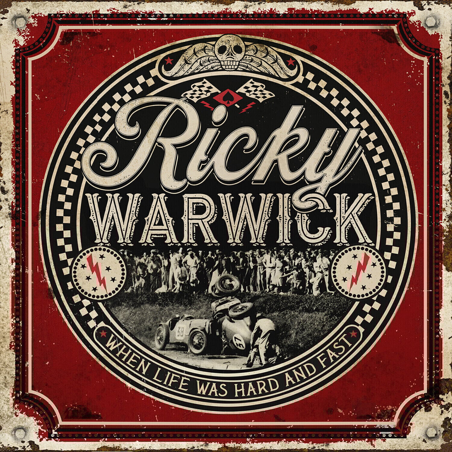 Vinyl Record Ricky Warwick - When Life Was Hard And Fast (Limited Edition) (LP)