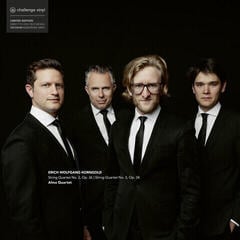 Disque vinyle Erich Wolfgang Korngold & Alma Quartet - String Quartet No. 2, Op. 26 | String Quartet No. 3, Op. 34 (Limited Edition) (LP)