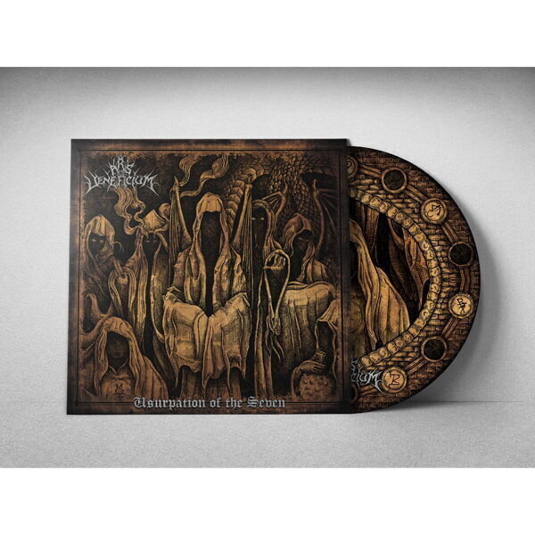 Disco de vinil Ars Veneficium - Usurpation Of The Seven (Limited Edition) (Black Coloured) (LP)