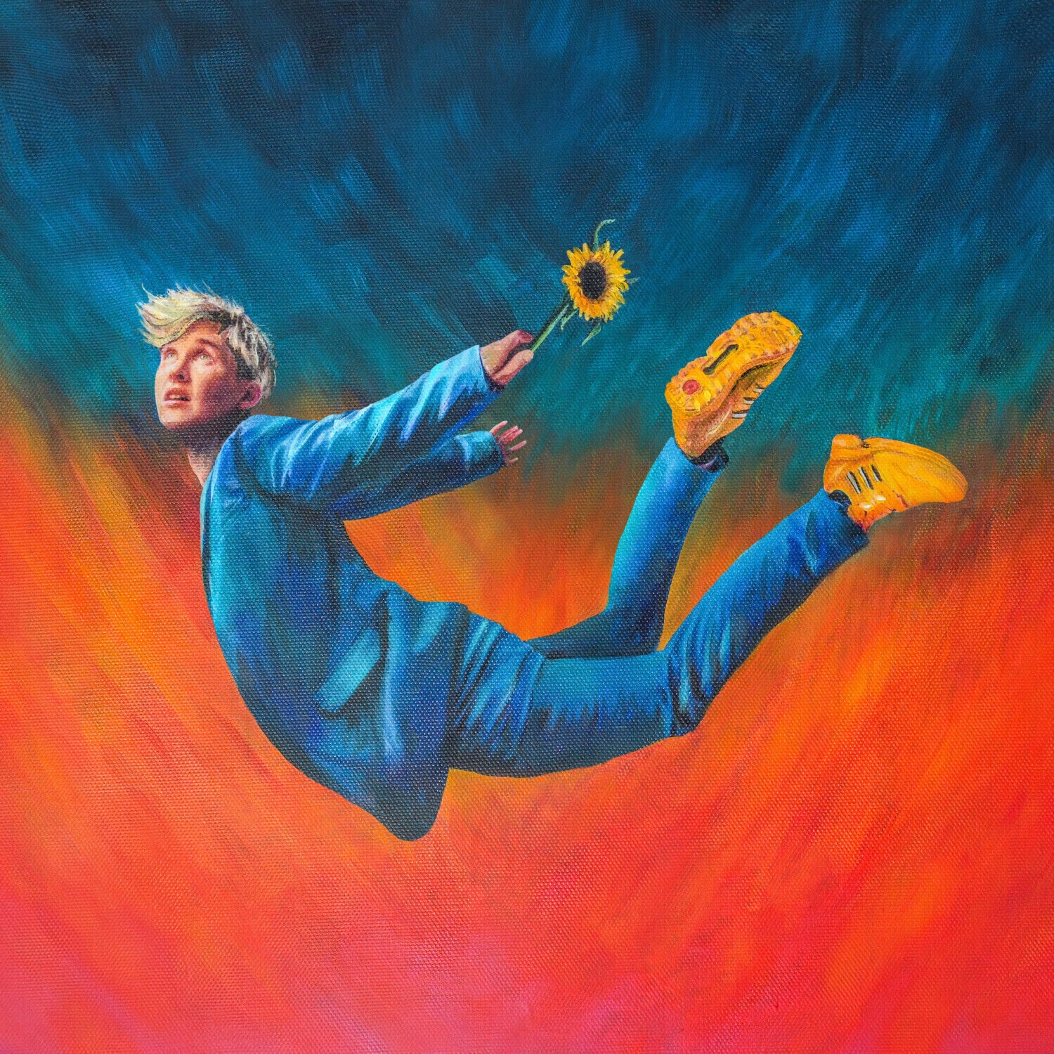 Disque vinyle Alex The Astronaut - How To Grow A Sunflower Underwater (Special Edition) (Teal Blue Coloured) (LP)