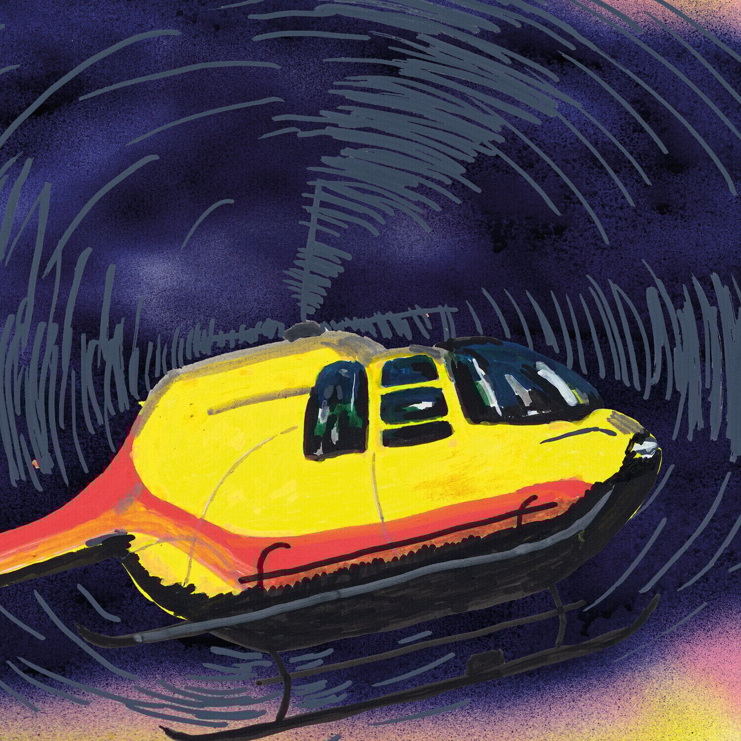 Vinyl Record Kiwi Jr. - Chopper (Limited Edition) (Clear Coloured) (LP)