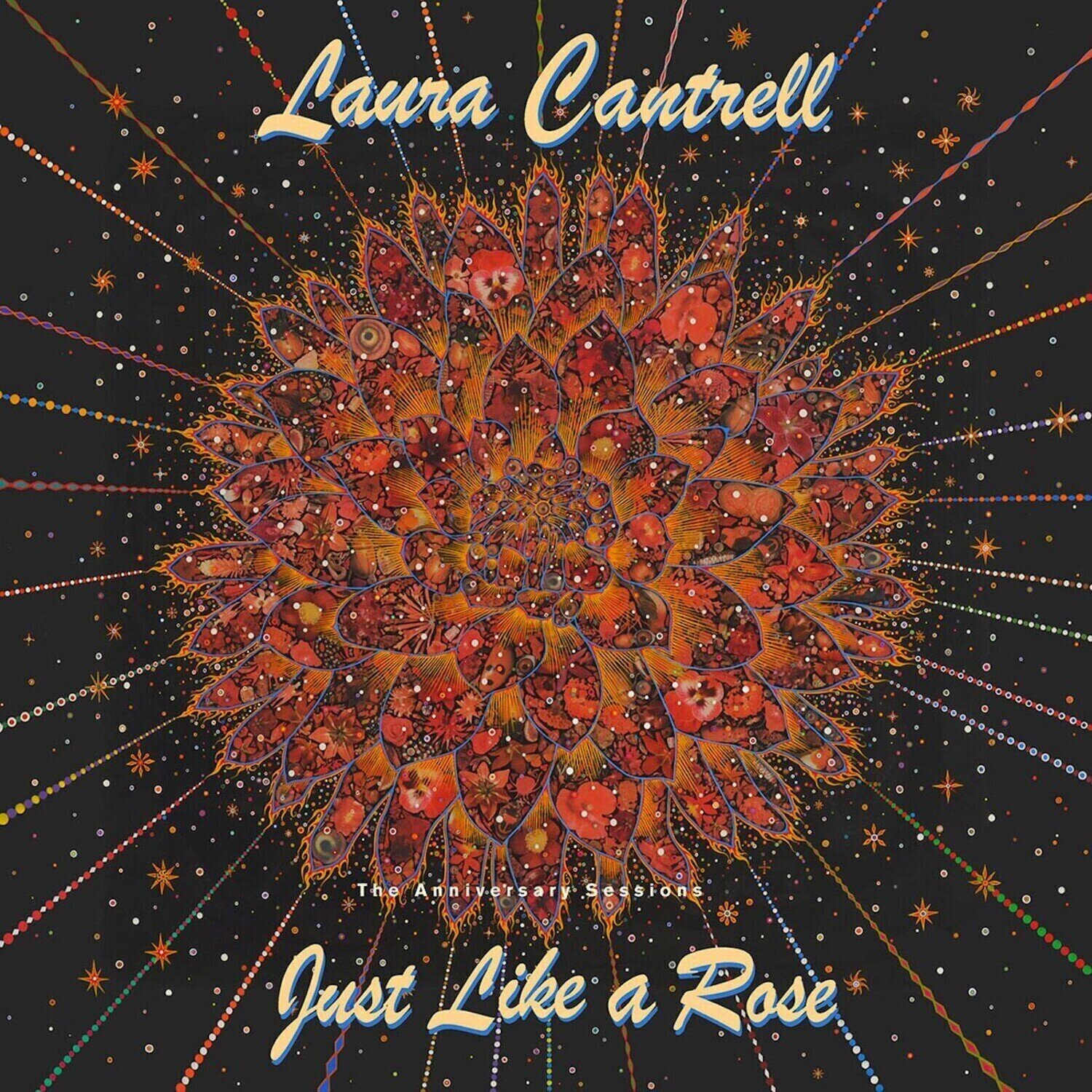 Hanglemez Laura Cantrell - Just Like A Rose: The Anniversary Sessions (Limited Edition) (Green Translucent Coloured) (LP)