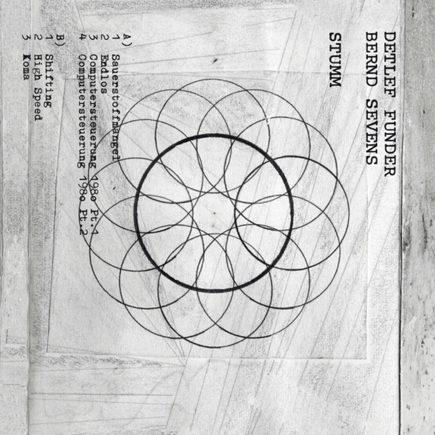 Vinyl Record Detlef Funder & Bernd Sevens - Stumm (LP)