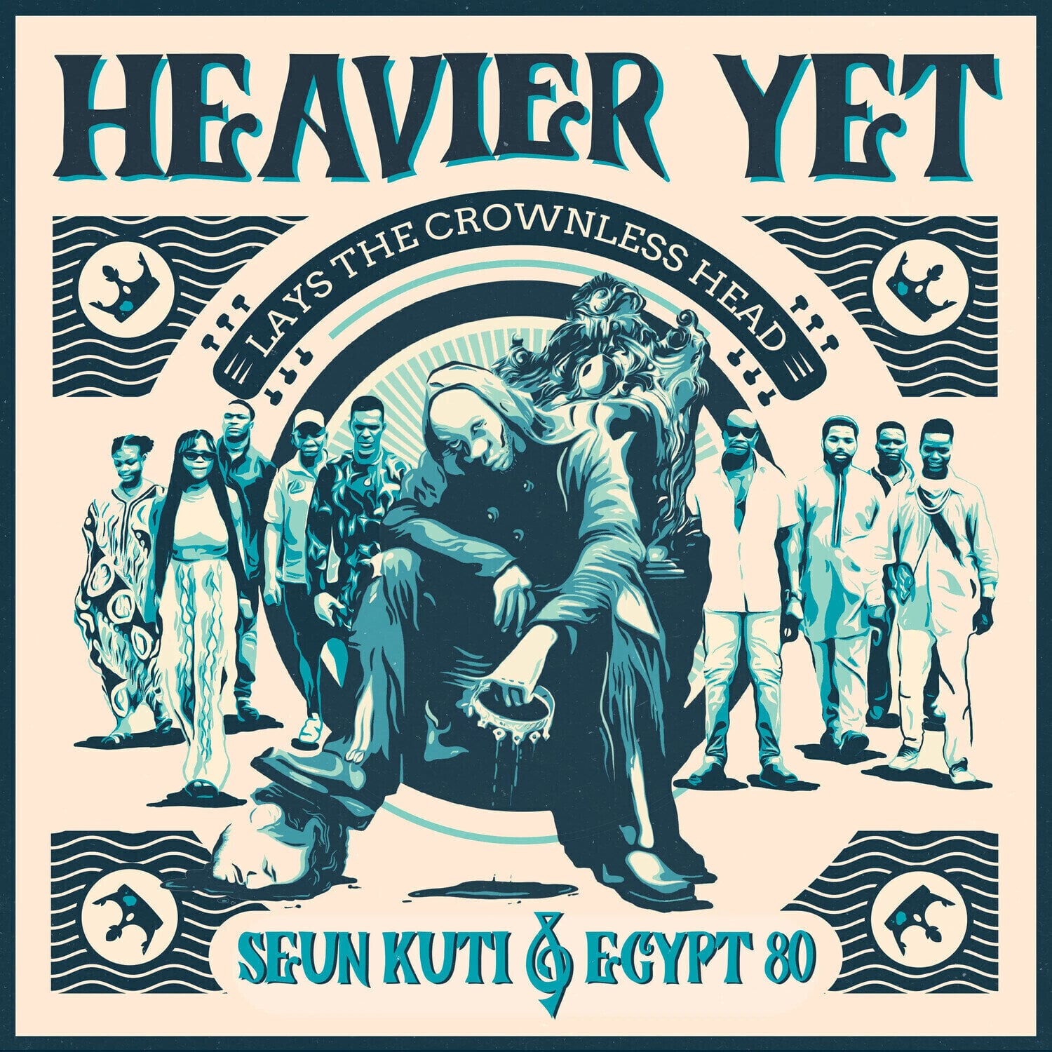 LP deska Seun Kuti + Egypt 80 - Heavier Yet (Lays The Crownless Head) (LP)