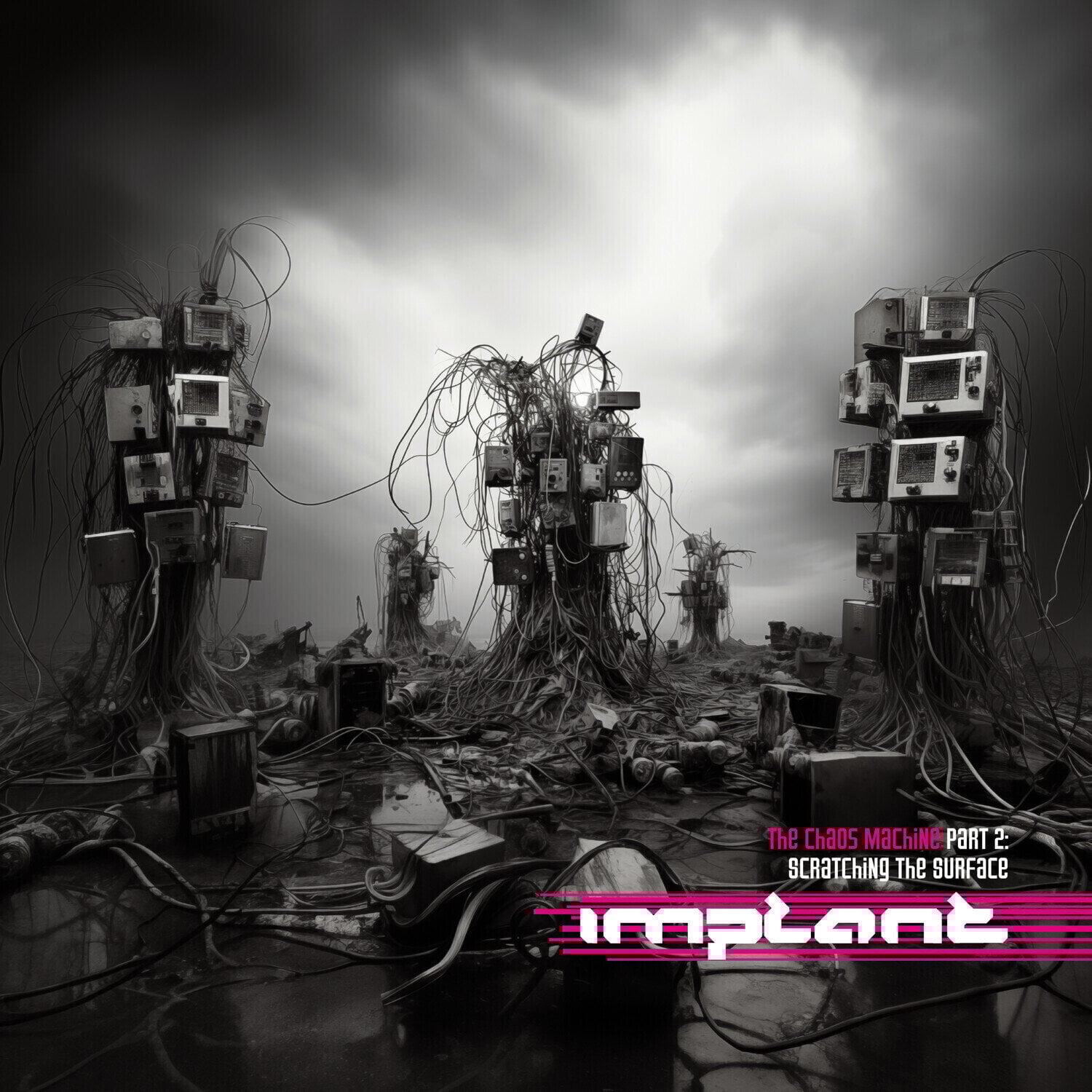 Vinyl Record Implant - The Chaos Machine Part 2: Scratching The Surface (Limited Edition) (Red Coloured) (LP)