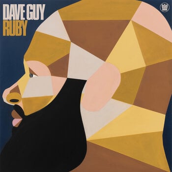 Vinyl Record Dave Guy - Ruby (Limited Edition) (Blue Smoke Indie Exclusive Coloured) (LP) - 1