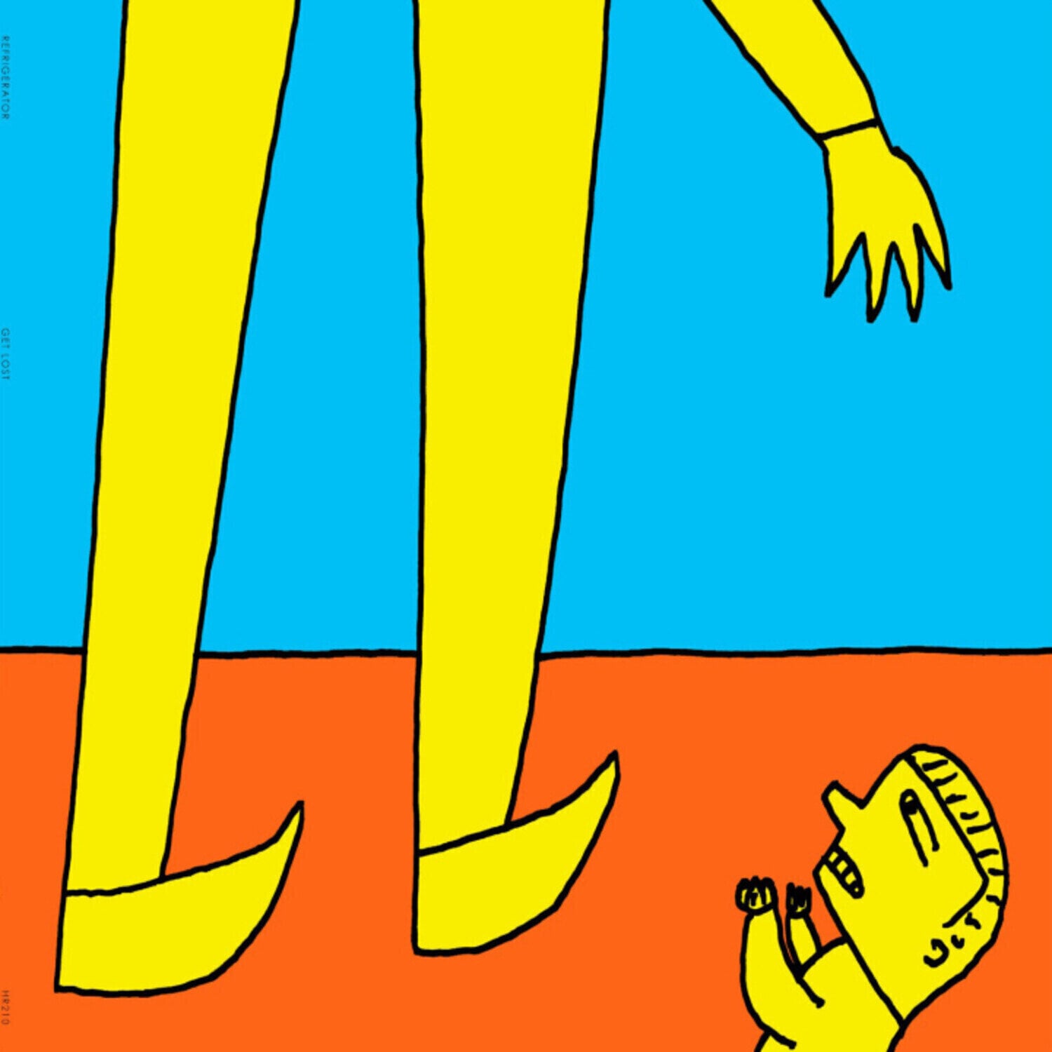 Vinyl Record Refrigerator - Get Lost (LP)