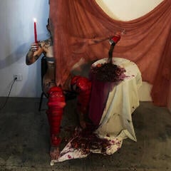 Vinyl Record Hide - Spit Or Swallow Every Soul Will Taste Death (LP + 7")