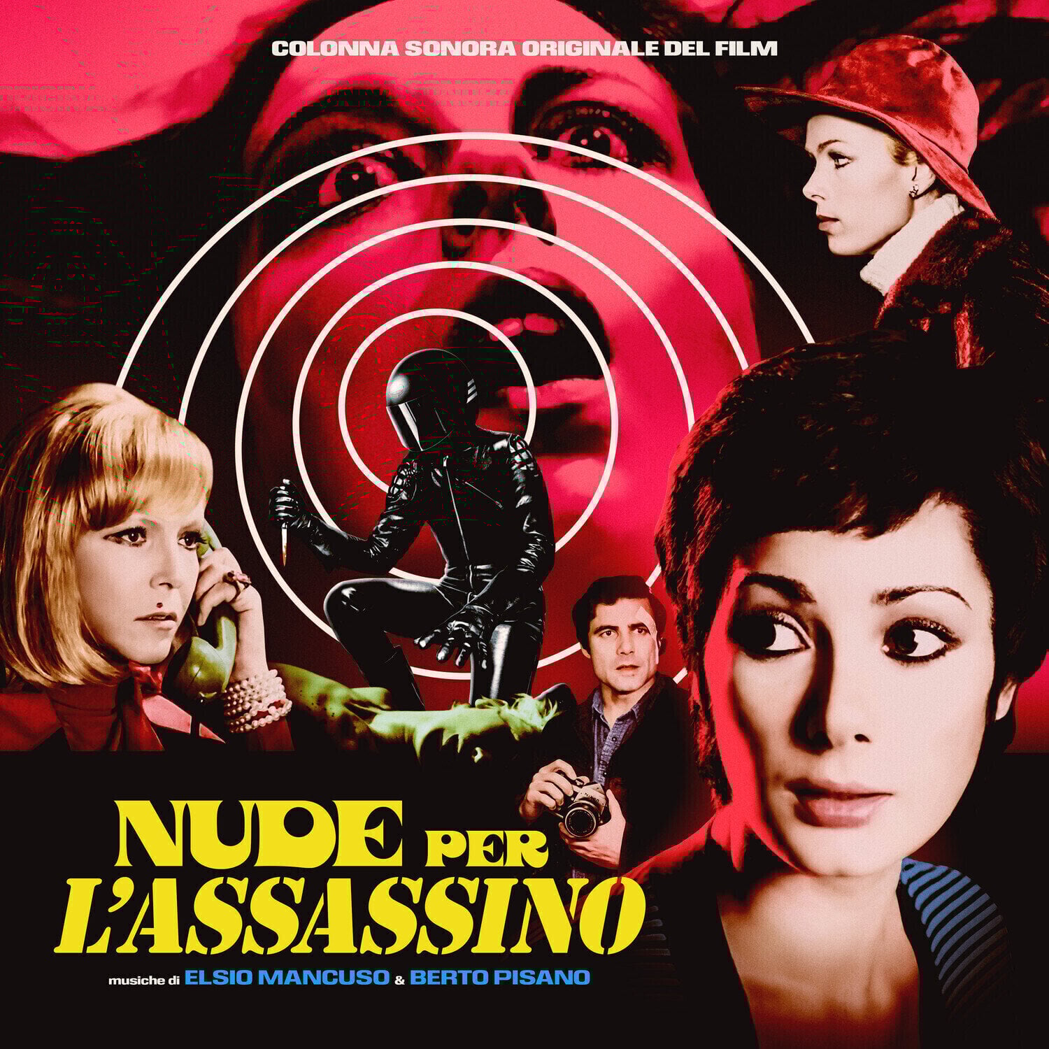 Vinyl Record Elsio Mancuso & Berto Pisano - Nude Per L'Assassino (LP)