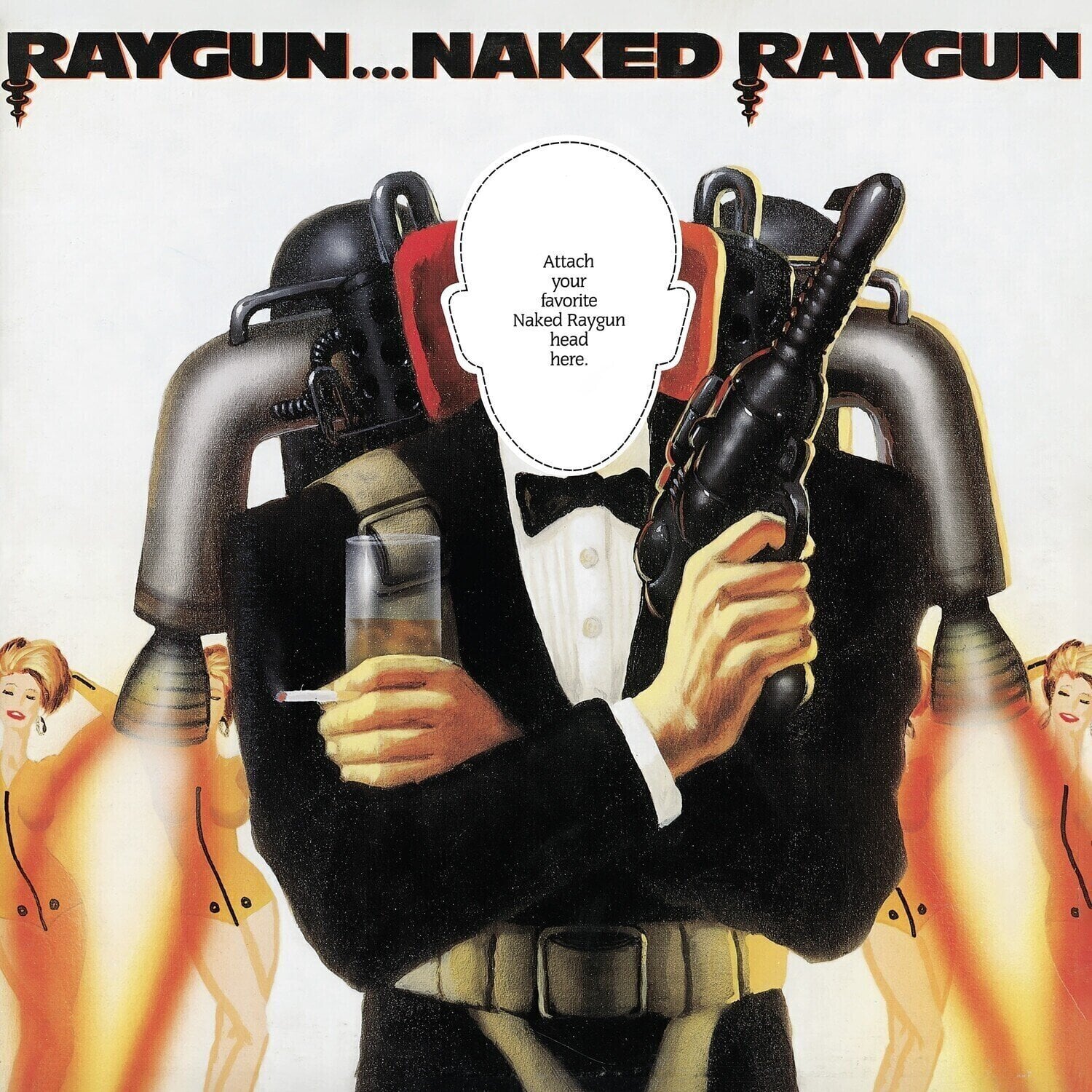 LP plošča Naked Raygun - Raygun...Naked Raygun (Limited Edition) (Orange Swirl Coloured) (LP)