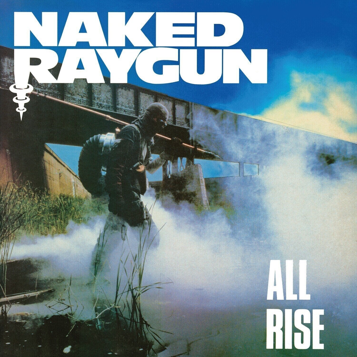 Vinylplate Naked Raygun - All Rise (Limited Edition) (Yellow with Green Streaks Plutonium Coloured) (LP)