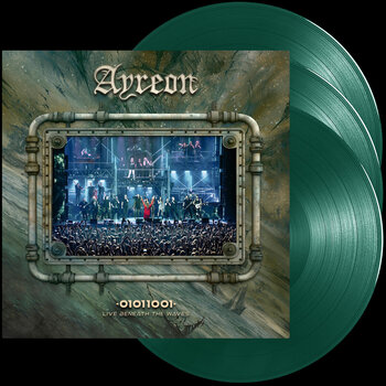 Грамофонна плоча Ayreon - 01011001 - Live Beneath The Waves (Limited Edition) (Green Coloured) (LP) - 1