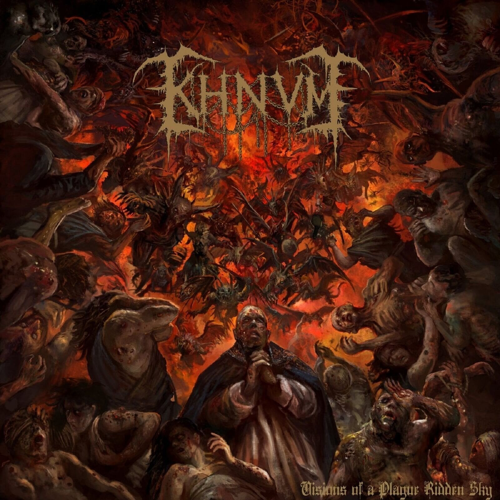Vinylplate Khnvm - Visions Of A Plague Ridden Sky (LP)
