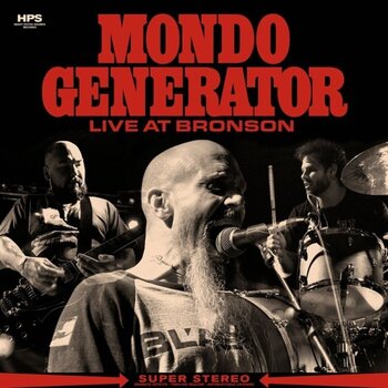Vinylplade Mondo Generator - Live At Bronson (Limited Edition) (Clear Blue Coloured) (LP) - 1