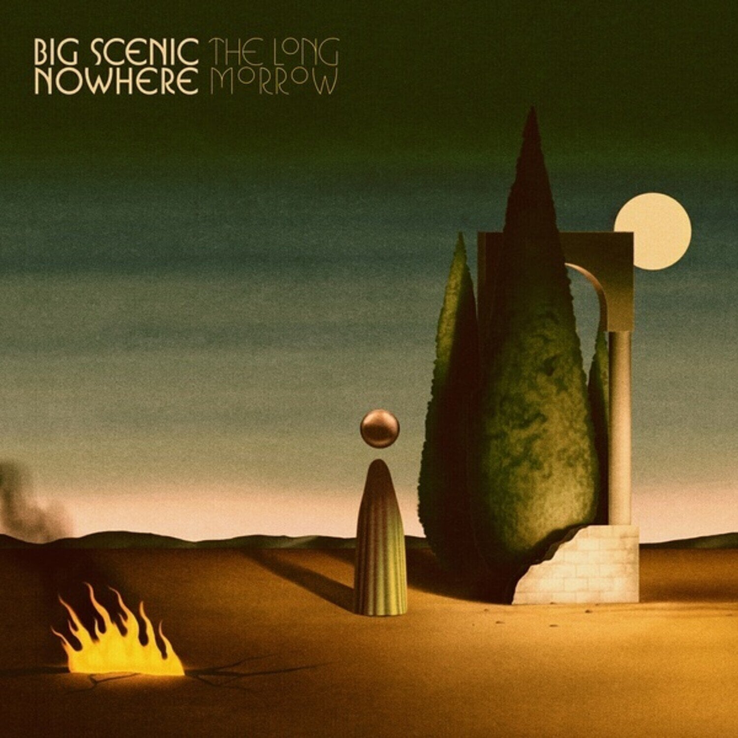 LP ploča Big Scenic Nowhere - The Long Morrow (Limited Edition) (Transparent Blue Coloured) (LP)