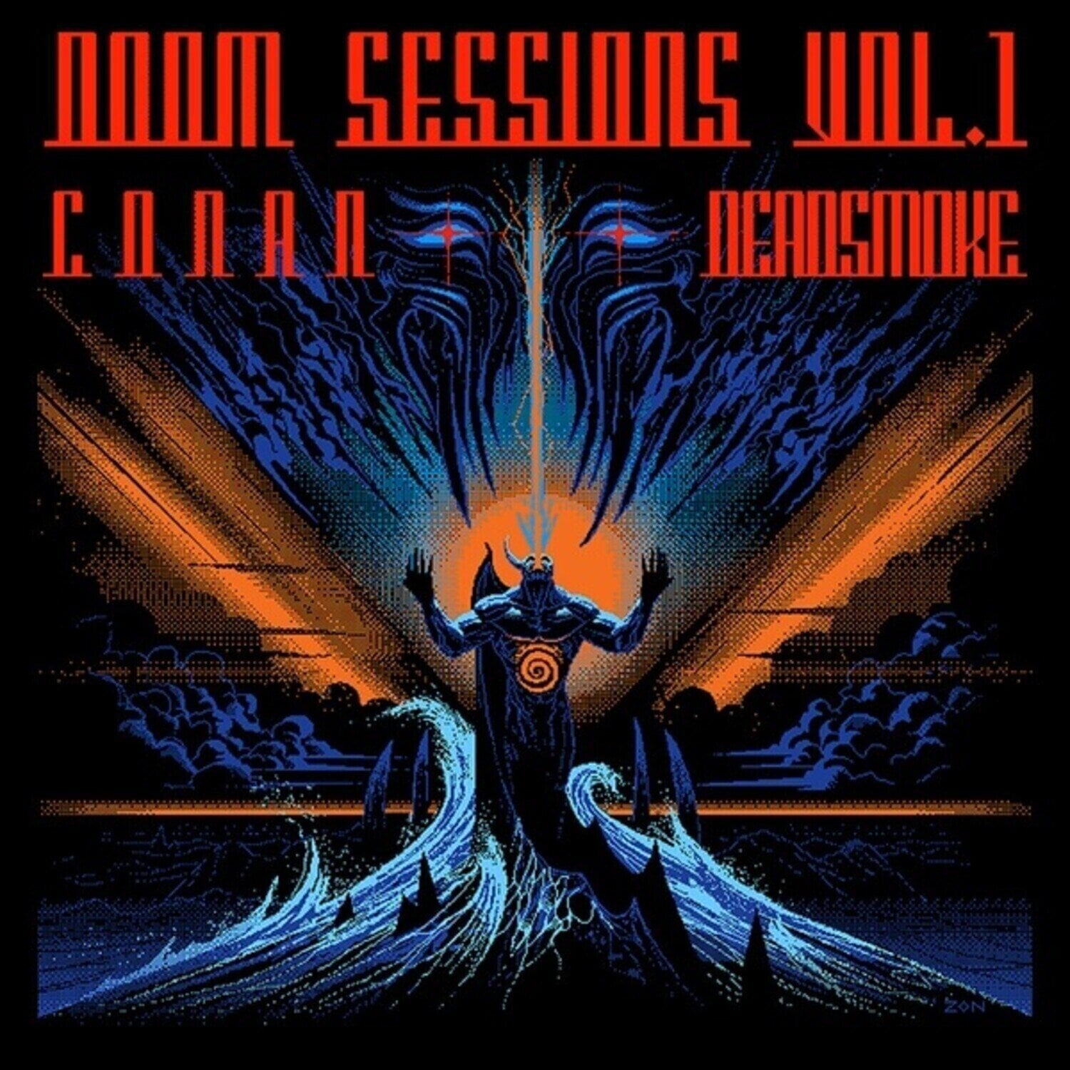 LP ploča Conan & Deadsmoke - Doom Sessions Vol. 1 (Limited Edition) (Red Solid Coloured) (LP)