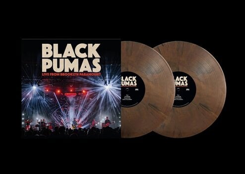 Schallplatte Black Pumas - Live From Brooklyn Paramount (Brooklyn Brownstone Coloured) (2 LP) - 1