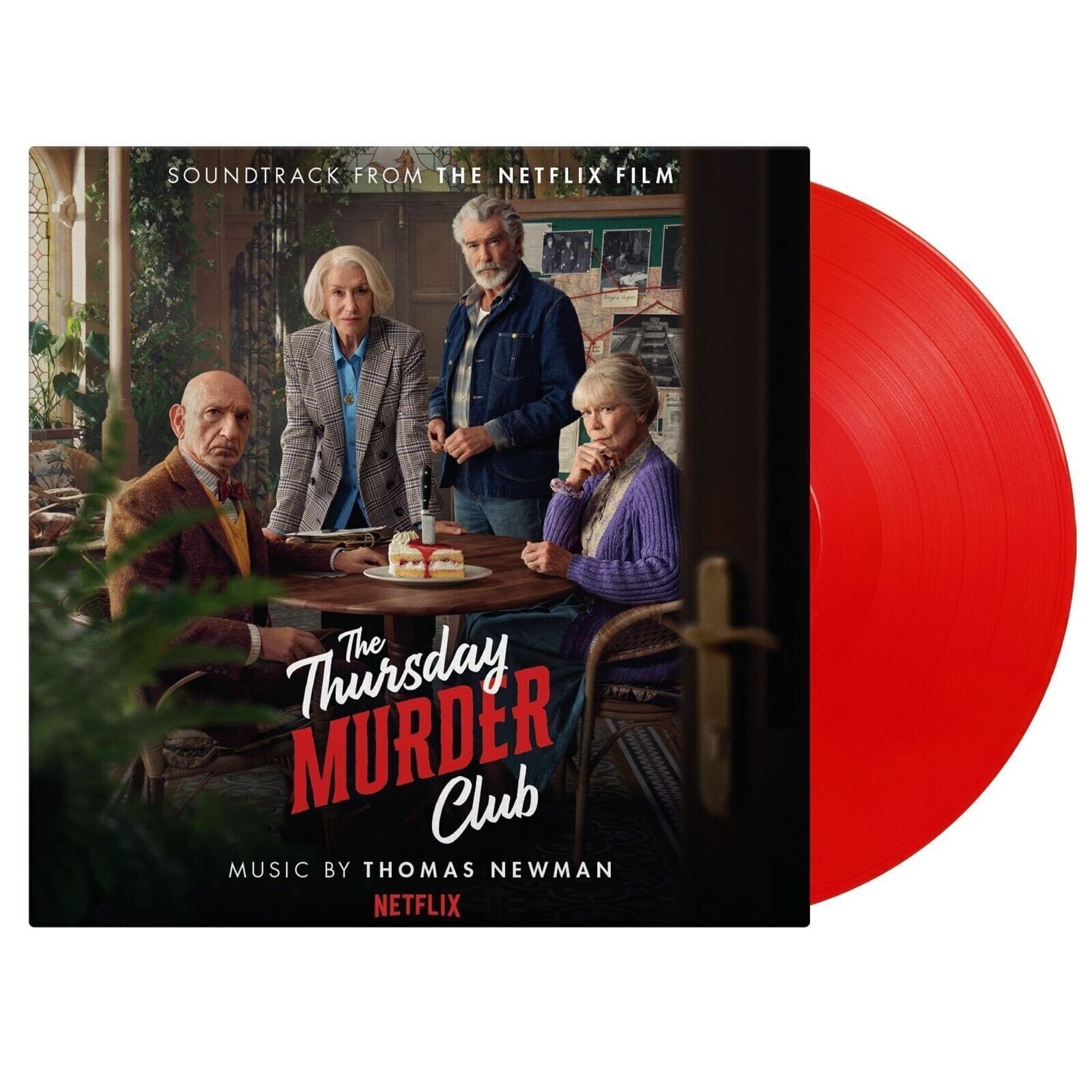 Грамофонна плоча Thomas Newman - The Thursday Murder Club (Limited Edition) (Red Coloured) (LP)