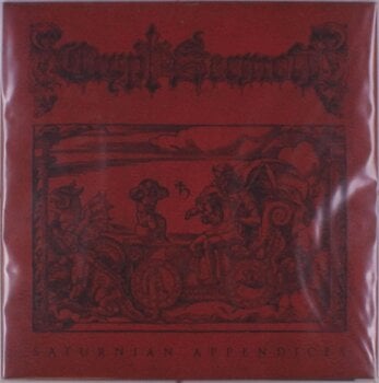 Vinylplate Crypt Sermon - Saturnian Appendices (Limited Edition) (Transparent Red Coloured) (EP) - 1