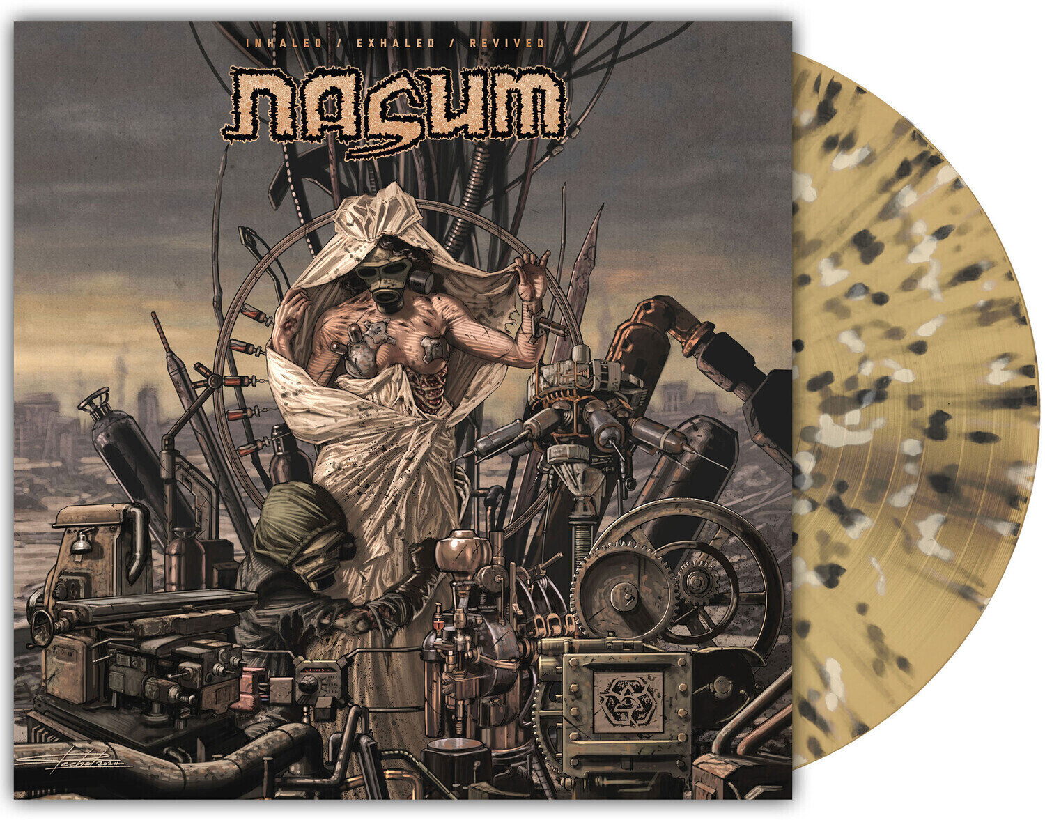Vinylplate Nasum - Inhaled / Exhaled / Revived (Reissue) (2 LP)